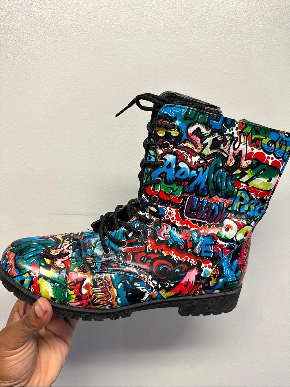 Bamboo Brand
Combat Graffiti Rain boots